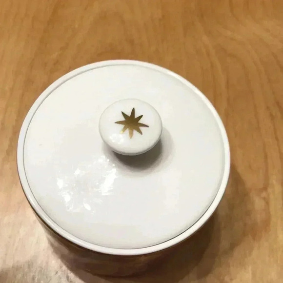 Galaxy by Sakura fine porcelain sugar bowl, creamer, and salt & pepper shakers - Picture 7 of 10